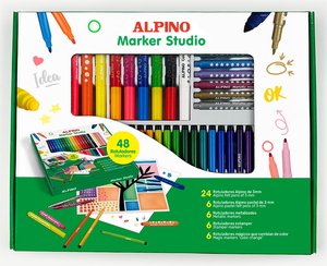 ROTUL.ALPINO ESTUDIO SET DE 48