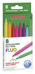 ROTUL.ALPINO STANDARD FLUO ESTUCHE 8
