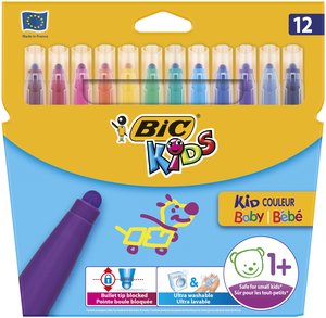 ROTUL.BIC KID COULEUR BABY CAJA 12