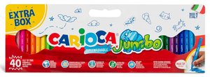 ROTUL.CARIOCA JUMBO CAJA DE 40