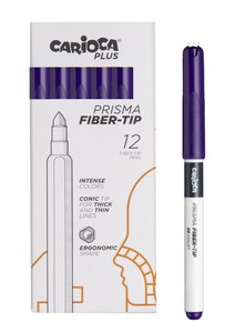 ROTUL.CARIOCA PLUS CAJA 12 VIOLETA