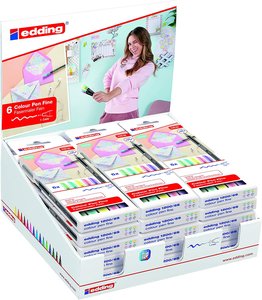 ROTUL.EDDING 1200  PASTEL EST.6 EXP.18
