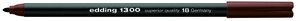 ROTUL.EDDING 1300  MARRON OSCURO