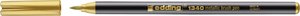 ROTUL.EDDING 1340 BRUSHPEN METALLIC ORO