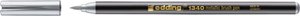 ROTUL.EDDING 1340 BRUSHPEN METALLIC PLAT