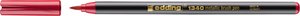 ROTUL.EDDING 1340 BRUSHPEN METALLIC ROJO