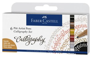 ROTUL.FABER PITT ARTIST CALLIGRAPHY E/6