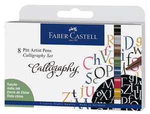 ROTUL.FABER PITT ARTIST CALLIGRAPHY E/8