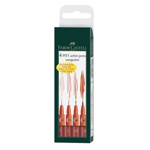 ROTUL.FABER PITT SANGUINA ESTUCHE DE 4