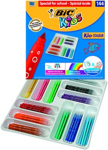 ROTUL.BIC KID COULEUR CLASS PACK de 144
