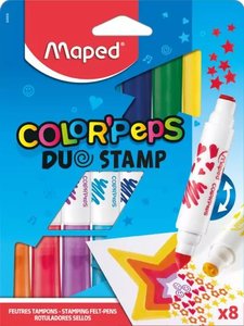 ROTUL.MAPED COLOR´PEPS DUO STAMP EST.8