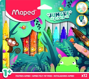 ROTUL.MAPED JUNGLE FEVER JUMBO E.12