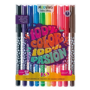 ROTUL.MOOVING COLORES BRILLANTES EST.10