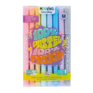 ROTUL.MOOVING COLORES PASTEL EST.8