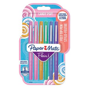 ROTUL.PAPER MATE CANDY POP SURT.B/6