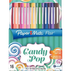ROTUL.PAPERMATE NYLON  CANDY POP B/16
