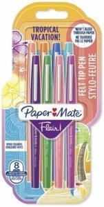 ROTUL.PAPER MATE TROP.VACAC. SURT.B/8