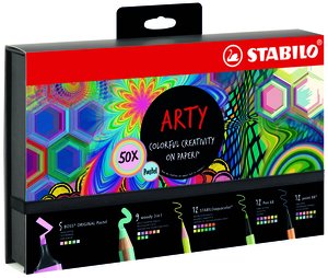 ROTUL.STABILO PEN 68&POINT 88 ARTY E/50