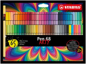 ROTUL.STABILO PEN 68 ARTY EST.CARTON 65