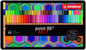 ROTUL.STABILO POINT 88 ARTY EST.METAL 66