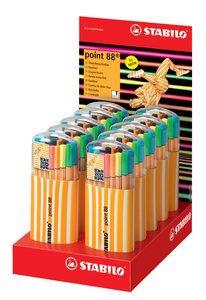 ROTUL.STABILO POINT 88 ESTUCHE 20 EXP.10