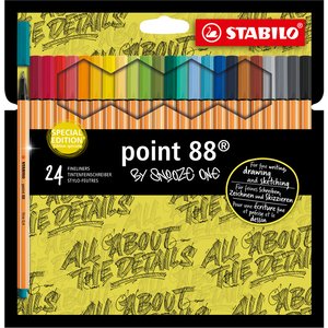 ROTUL.STABILO POINT 88 ESTUCHE 24
