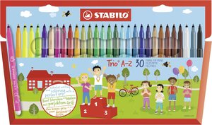 ROTUL.STABILO TRIO A-Z 378 ESTUCHE 30