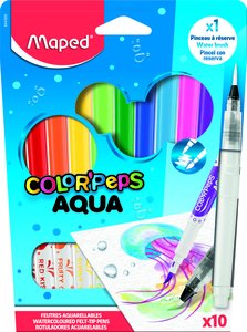 ROTUL. MAPED AQUA E.10 +PINCEL