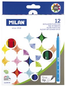 ROTULADOR  MILAN 610 ESTUCHE DE 12