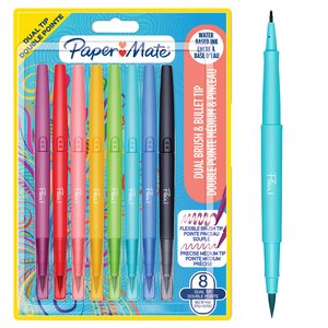 ROTUL.PAPERMATE DOBLE PUNTA P. BLISTER 8