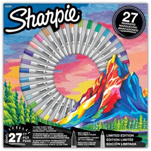ROTUL.PAPERMATE SHARPIE MARKER CAJA 27