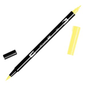 ROTULADOR TOMBOW DOBLE PUNTA PINC. AMARI