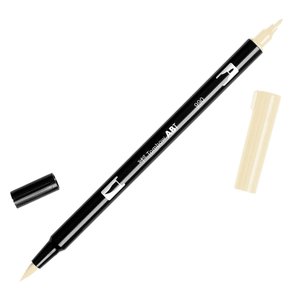 ROTULADOR TOMBOW DOBLE PUNTA PINC. ARENA