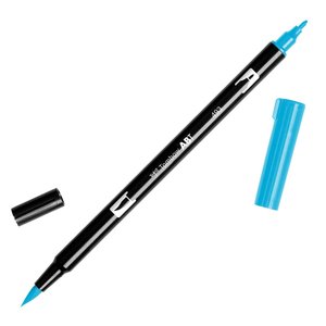 ROTULADOR TOMBOW DOBLE PUNTA PINC. AZUL