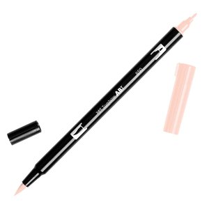 ROTULADOR TOMBOW DOBLE PUNTA PINC. CARNE