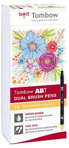 ROTULADOR TOMBOW DOBLE COL.SECUND. E.18
