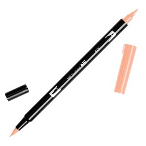 ROTULADOR TOMBOW DOBLE PUNTA PINC. CORAL