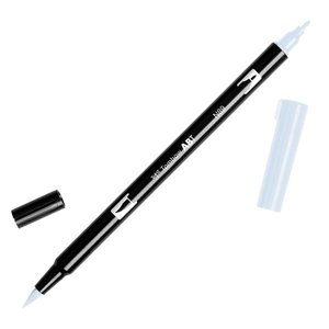 ROTULADOR TOMBOW DOBLE PUNTA PINC. GRIS