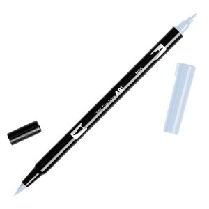 ROTULADOR TOMBOW DOBLE PUNTA PINC. GRIS