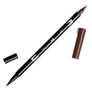 ROTULADOR TOMBOW DOBLE PUNTA PINC. MADER