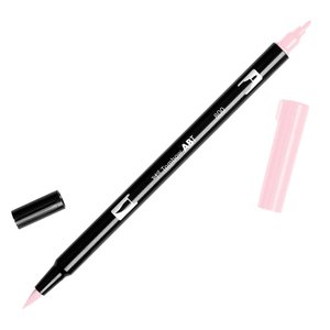 ROTULADOR TOMBOW DOBLE PUNTA PINC. ROSA