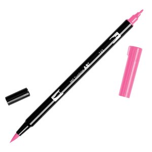 ROTULADOR TOMBOW DOBLE PUNTA PINC. ROSA