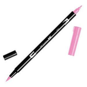 ROTULADOR TOMBOW DOBLE PUNTA PINC. ROSA