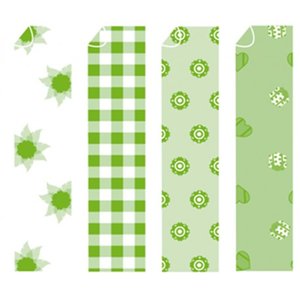 SCRAP.CART. IMPRESA 24x32 VERDE-2 B/8