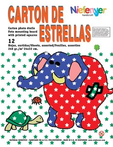 SCRAP.CART.IMPRESA 24x32 ESTRELLA