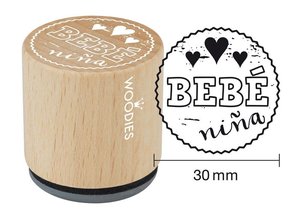 SELLO COLOP WOODIES BEBE NIÑA