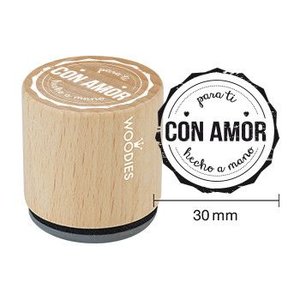 SELLO COLOP WOODIES PARA TI CON AMOR