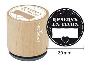 SELLO COLOP WOODIES RESERVAD FECHA