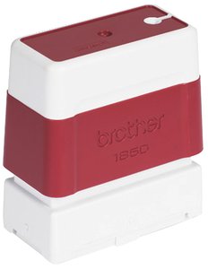 SELLO PERS. e.A. BROTHER 50x18 mm. ROJO