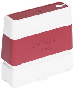 SELLO PERS. e.A. BROTHER 60x10 mm. ROJO